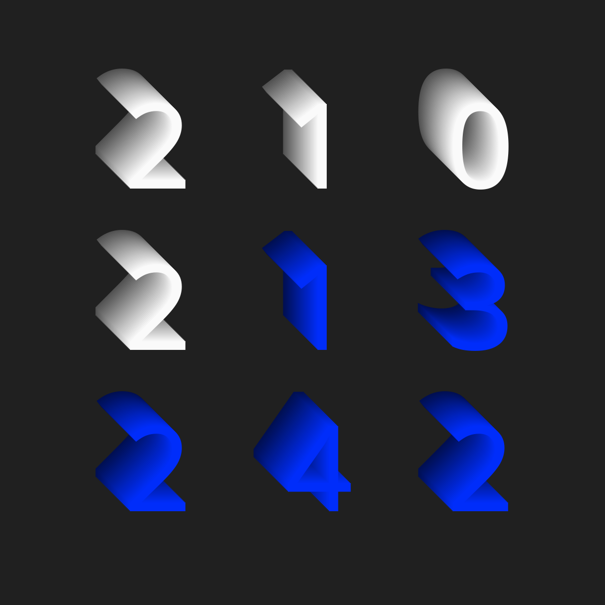 A Clock for decades #17 static token preview