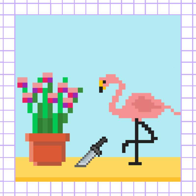 Pixel Still Life #23 static token preview