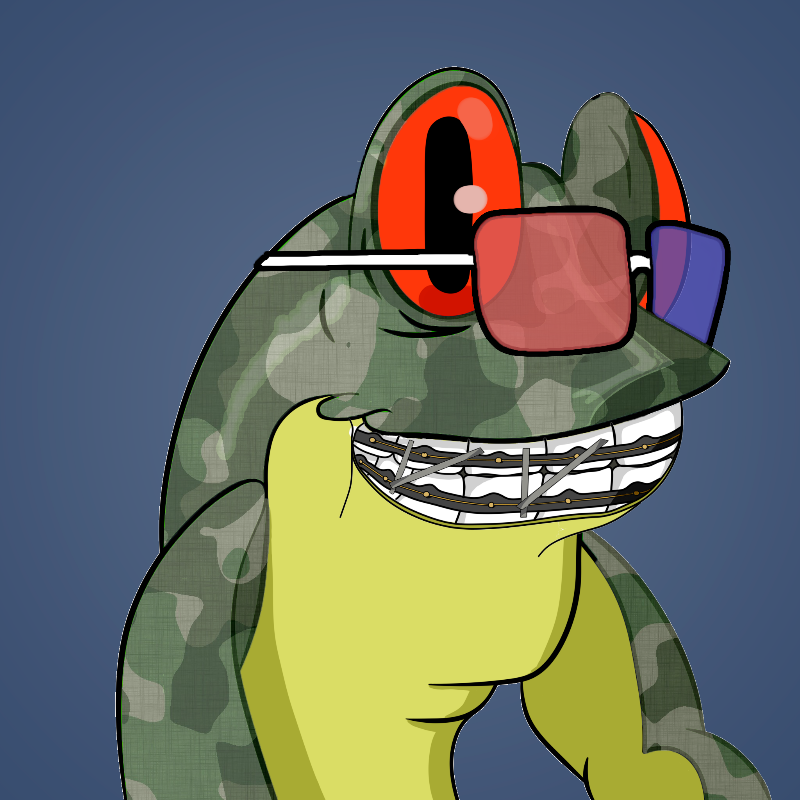 Annoying frogs #6 static token preview