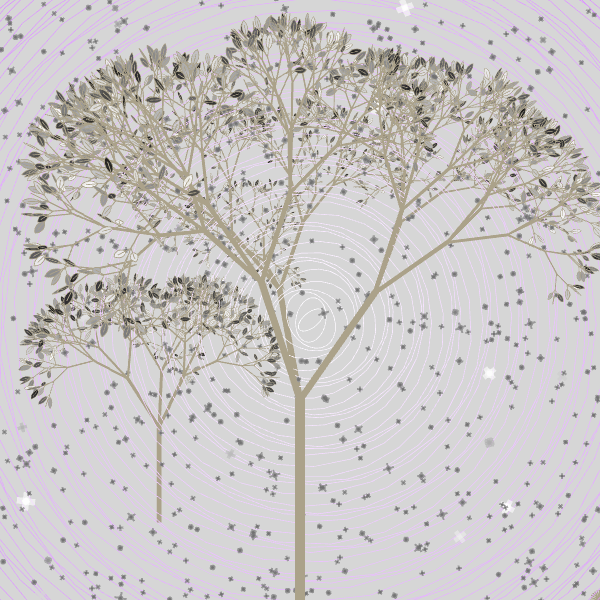 Tree in the Blizzard 雪中樹 #10 static token preview