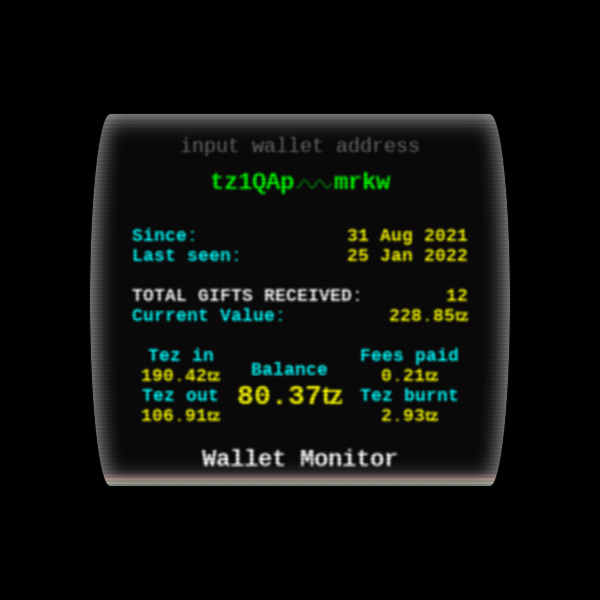 Wallet Inspector #4 static token preview