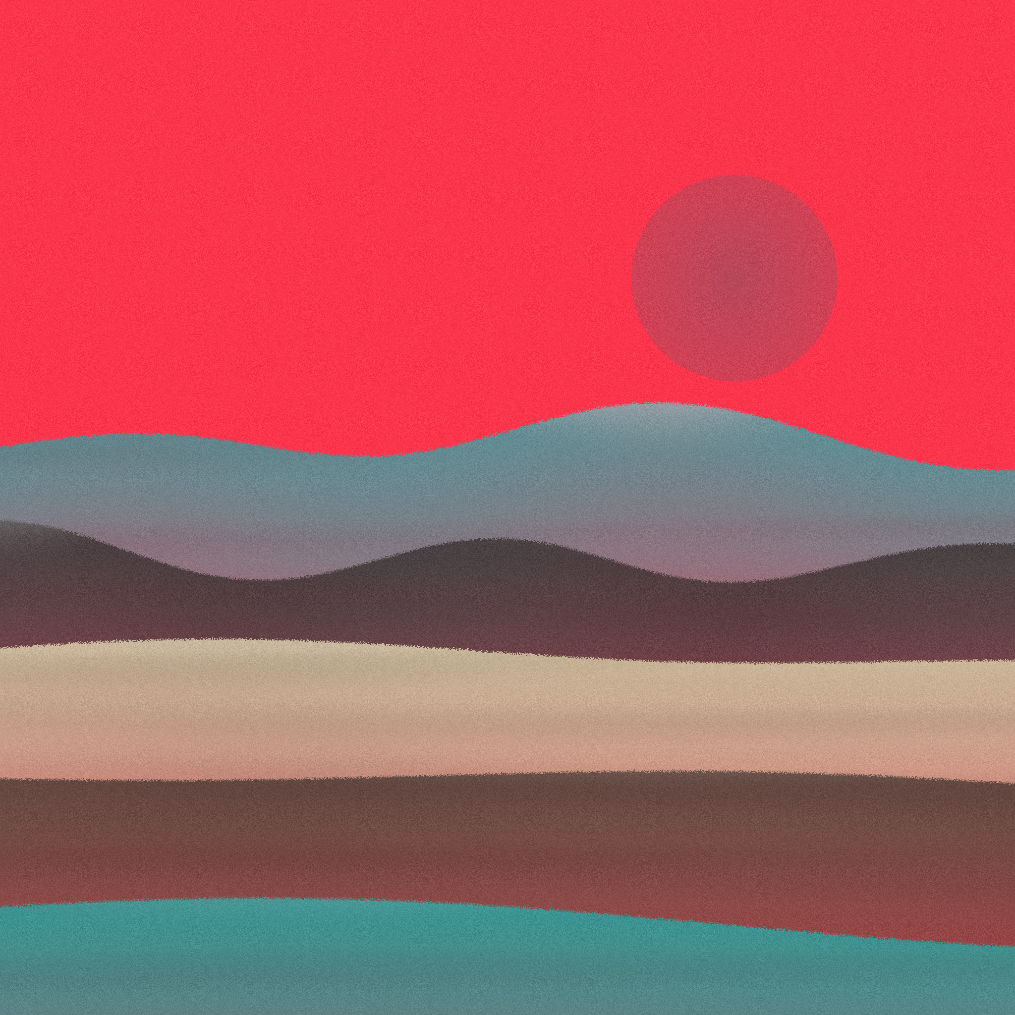 Peaceful mountains #2 static token preview