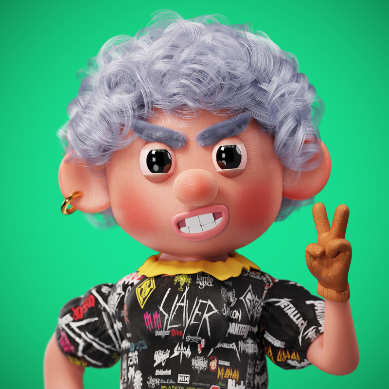 Little Angry #12 static token preview