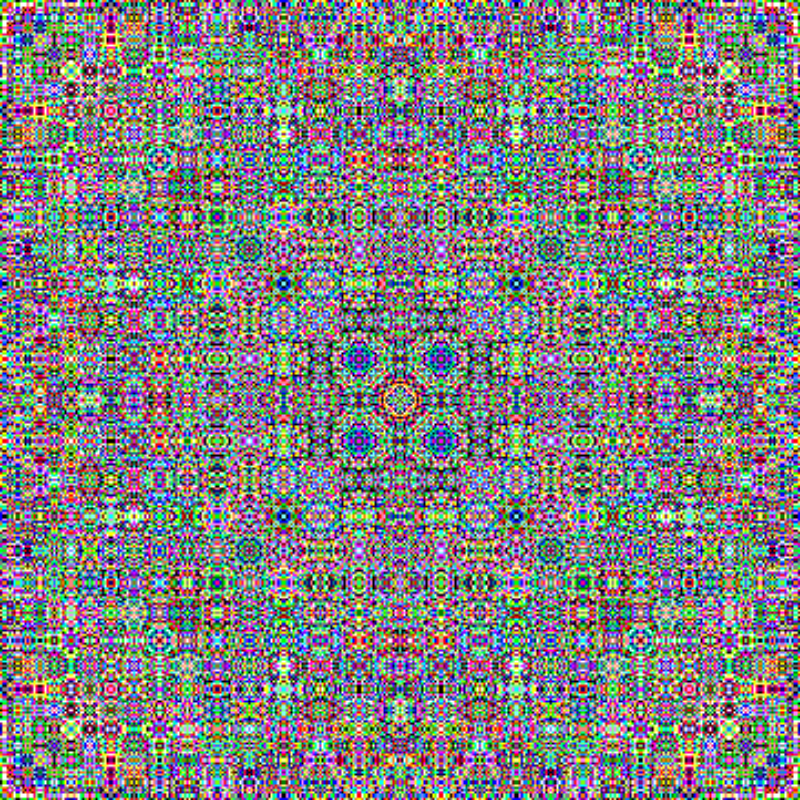 Kaleidoscopic Nexus #14 static token preview