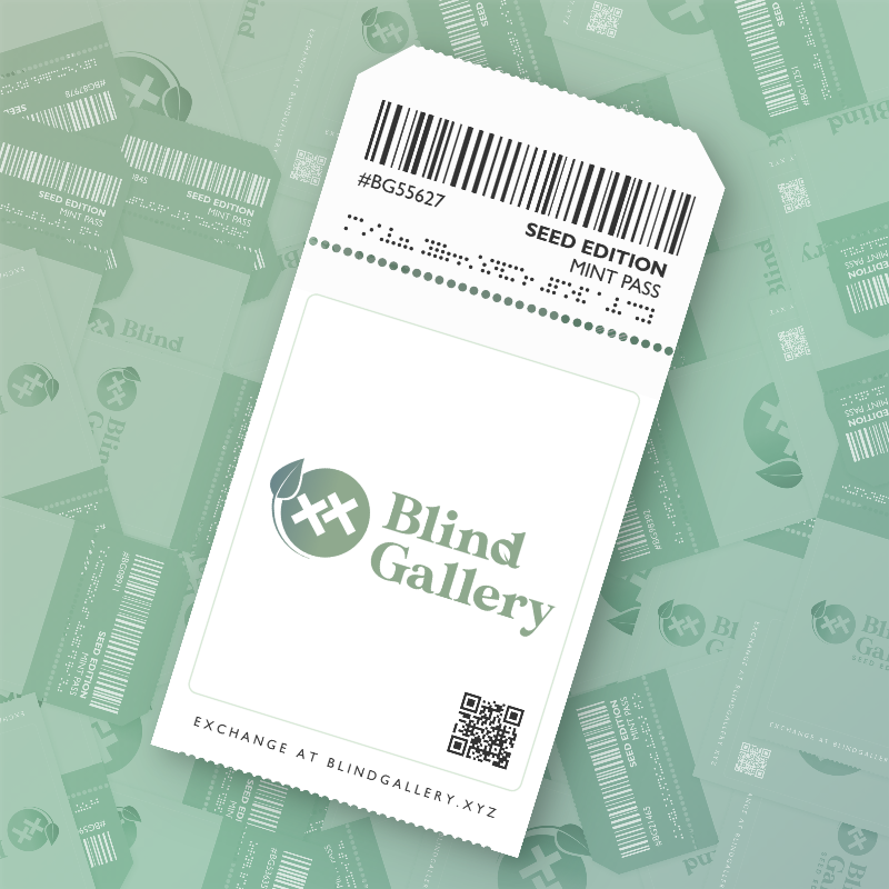 Blind Gallery Mint Pass (Seed Edition) #232 static token preview