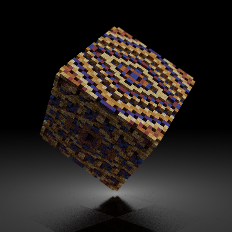 Fractal Cubes #14 static token preview