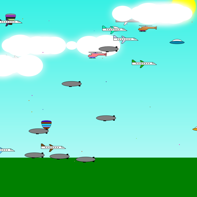 Busy Skies #13 static token preview