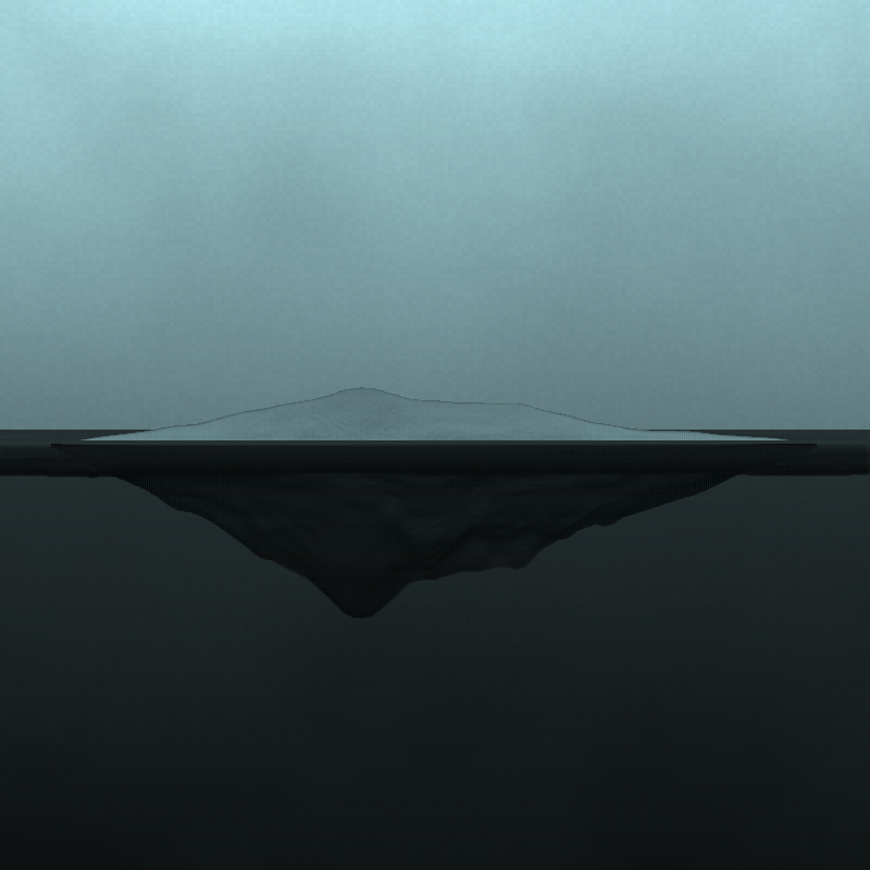 The Tip of the Iceberg #9 static token preview