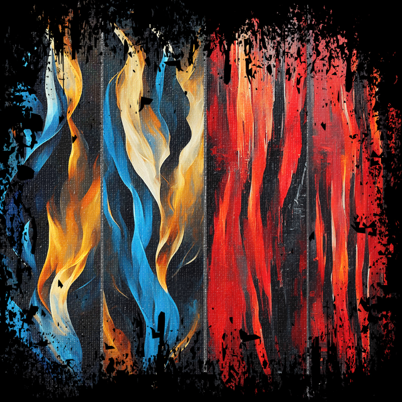 AI Fire and Smoke #8 static token preview