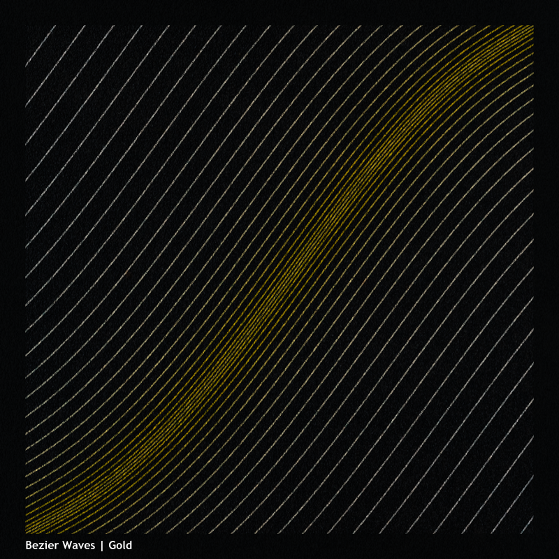 Bezier Waves #21 static token preview