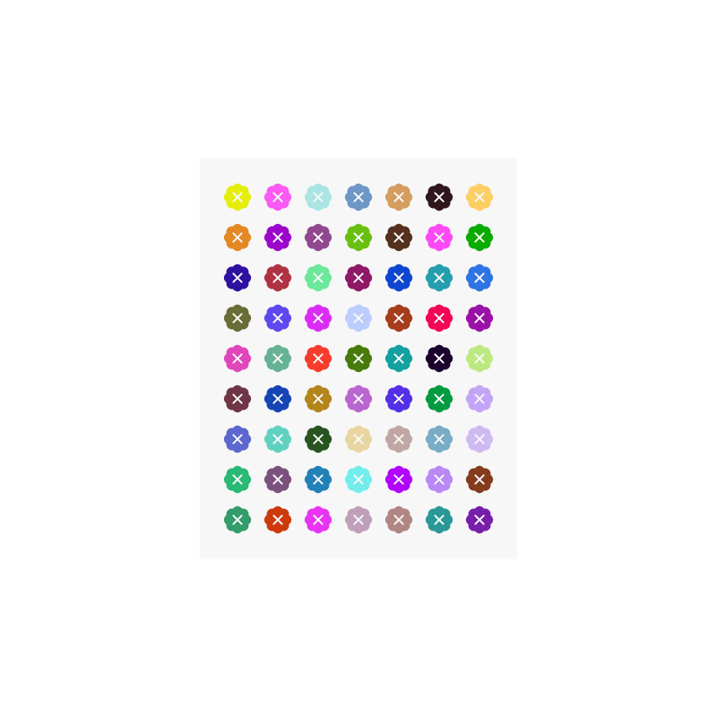 White - XX #24 static token preview