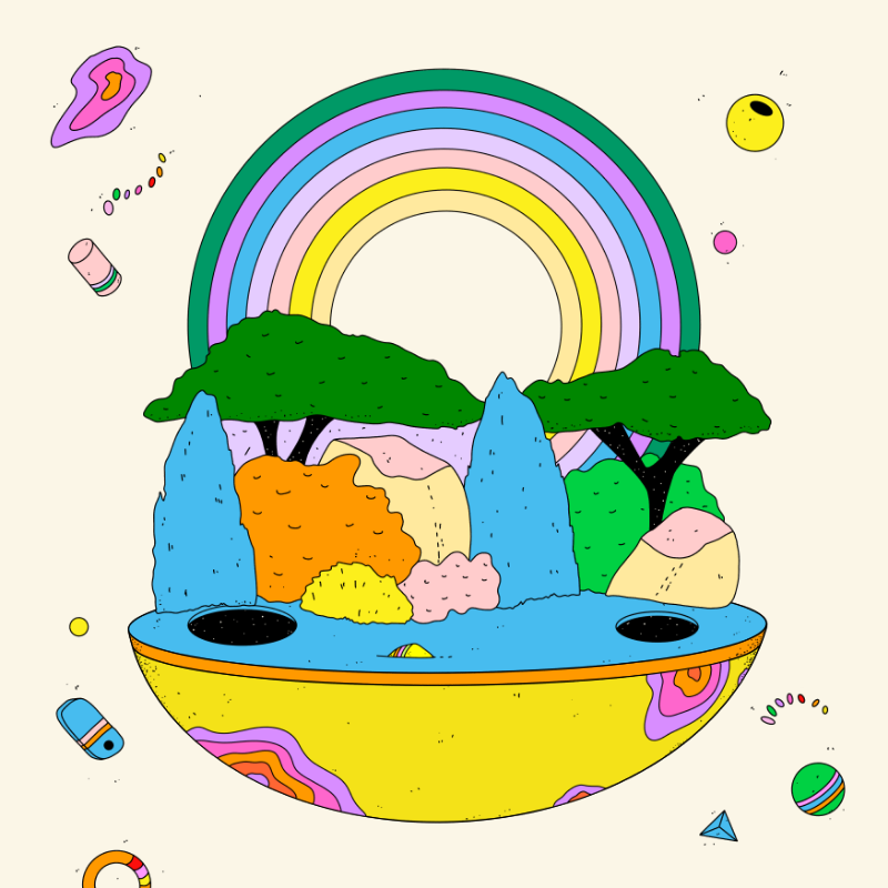 🌈🌴🪐 #102 static token preview