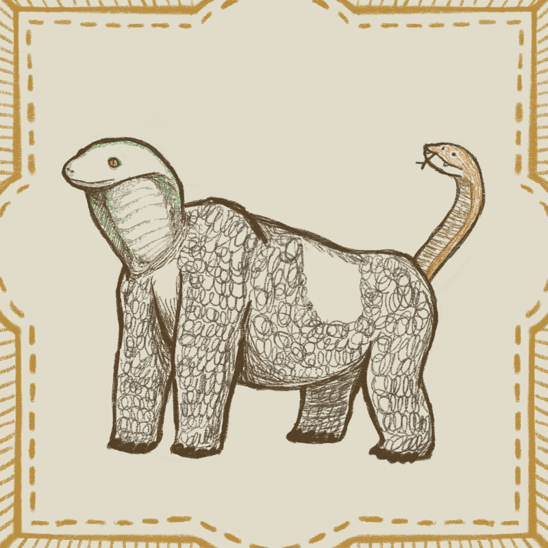 Imaginary Beings #5 static token preview