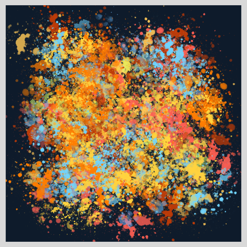 Abstract Painting Vol. 10 #17 static token preview