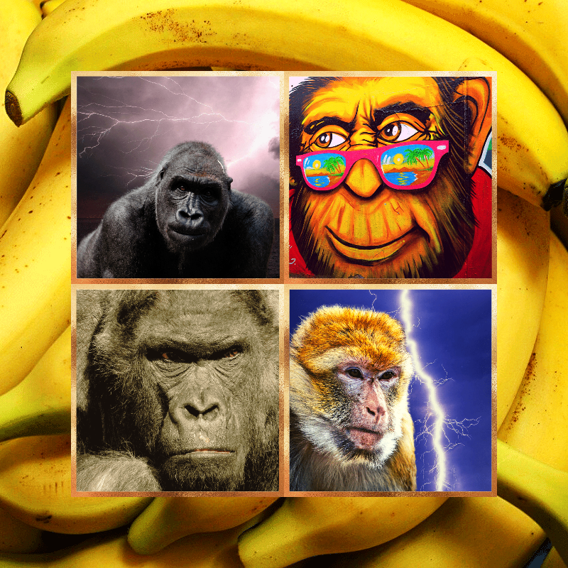 Banana legends #3 static token preview