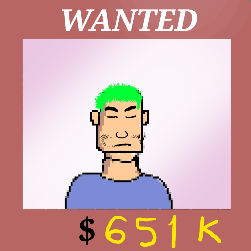 wANTED PUNK #18 static token preview