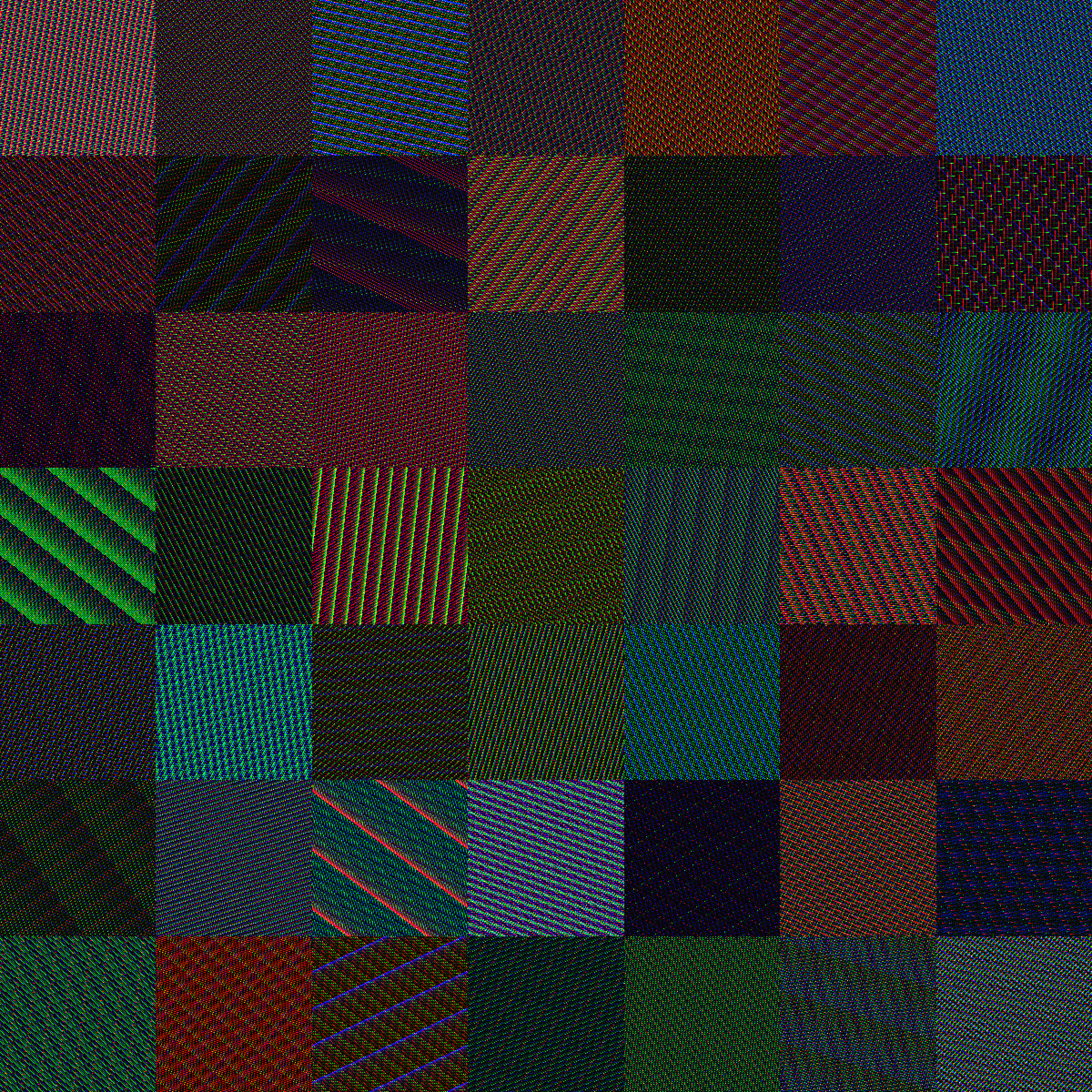 Parametric quilt #7 static token preview