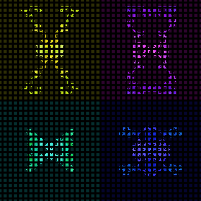 Dither Creatures 2x2 #21 static token preview