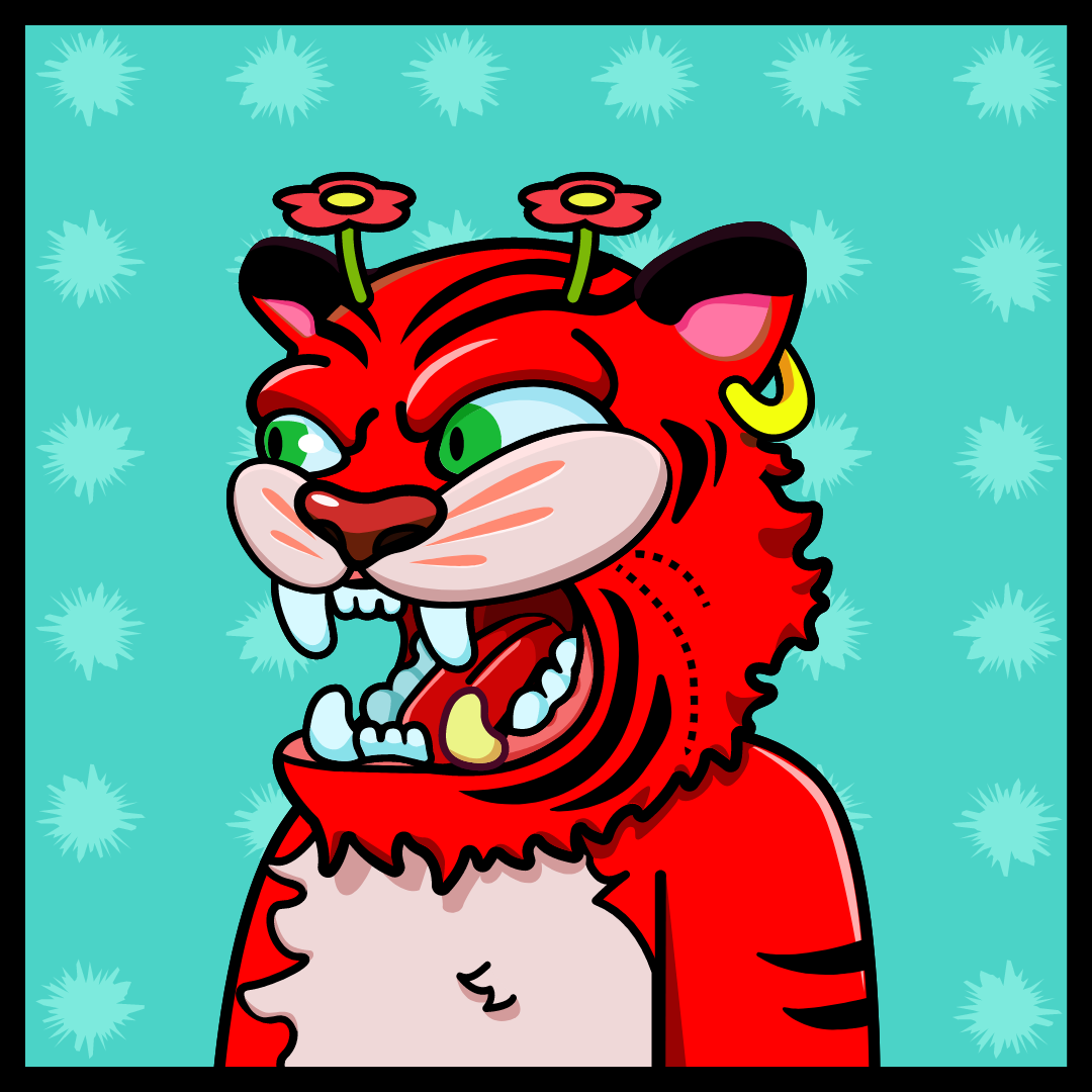 TIGERS Bored Club #177 static token preview