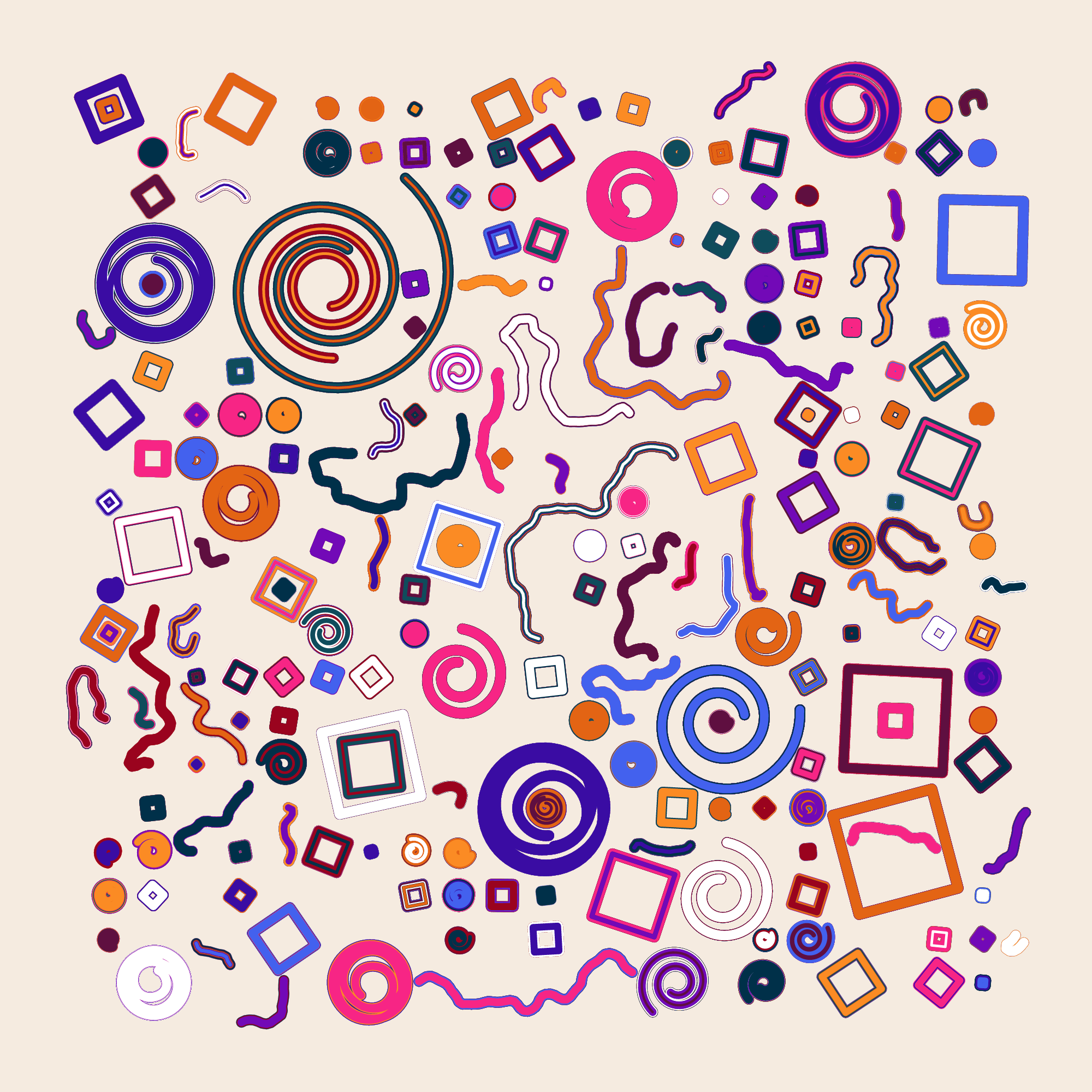 fields, sketches #83 static token preview