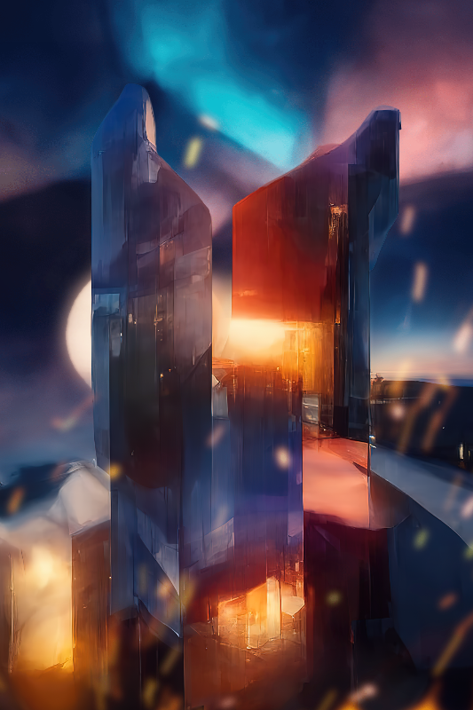 Prismatic Solitude #18 static token preview