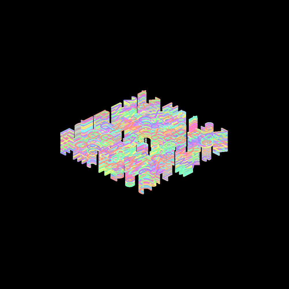 ISCII Rainbow Redux #16 static token preview