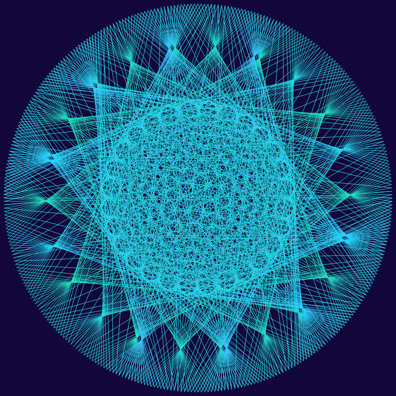 The Lace of the Universe #7 static token preview