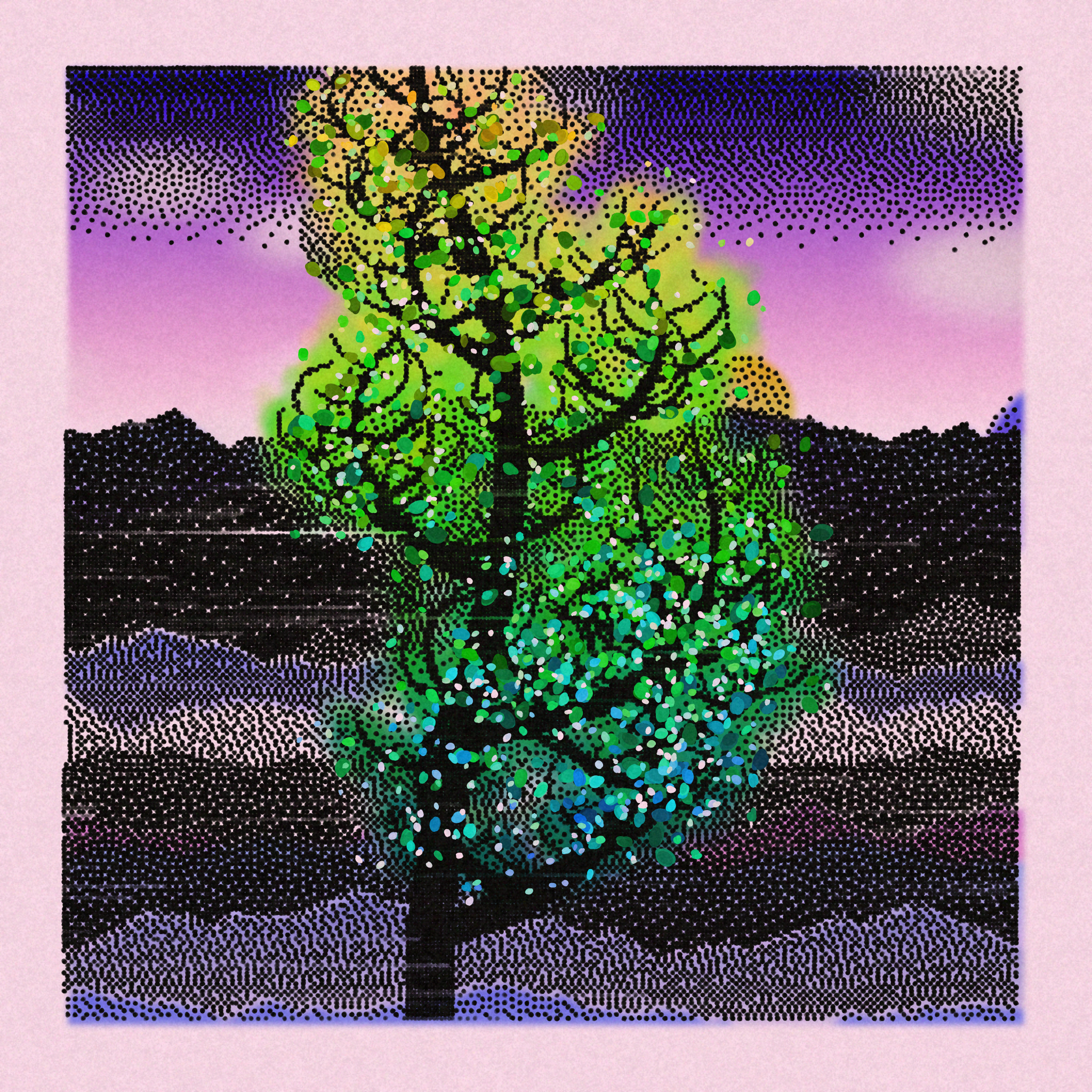 Dithered Branches #14 static token preview