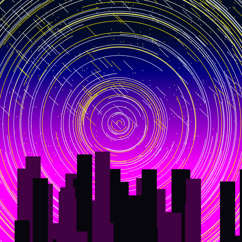 Starry sky #10 static token preview