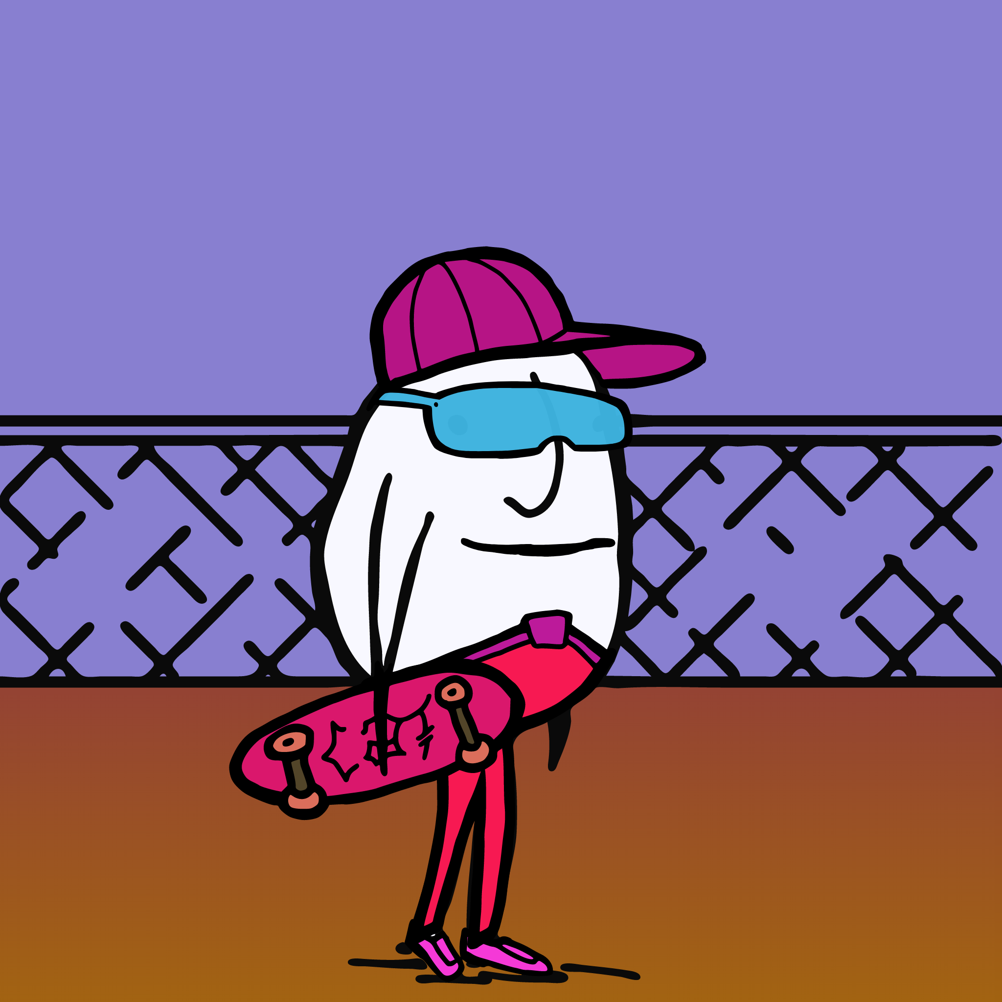 Skater Egg #1 static token preview