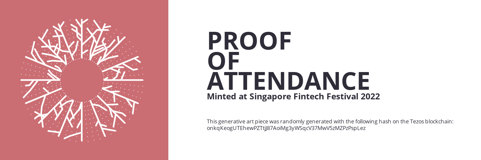 SFF2022 Proof of Attendance Token #904 static token preview