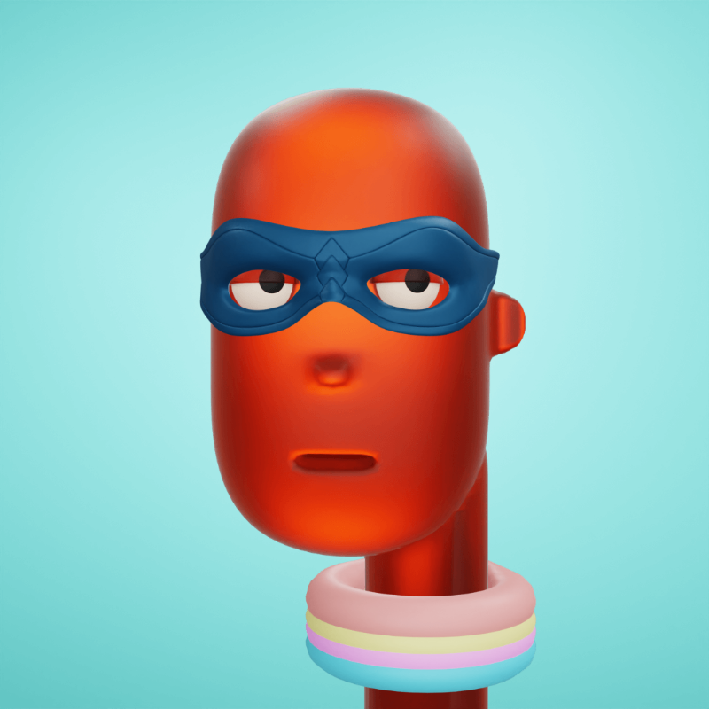 FxHash Humanoid #30 static token preview