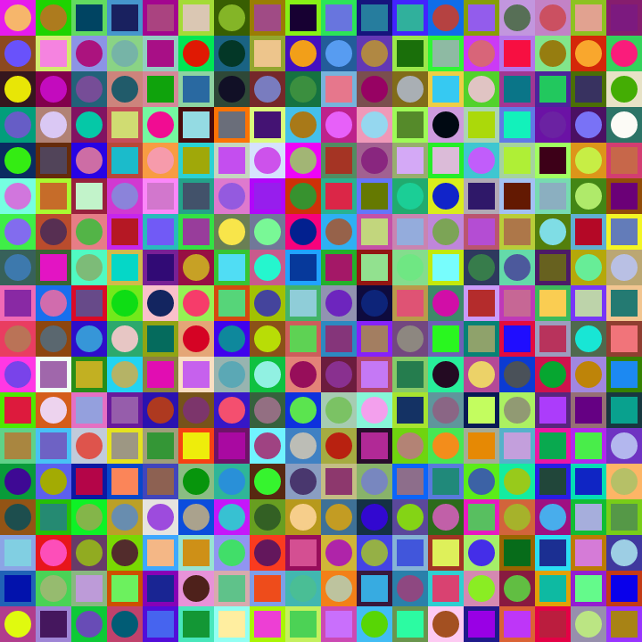 Square Dot Composition #24 static token preview