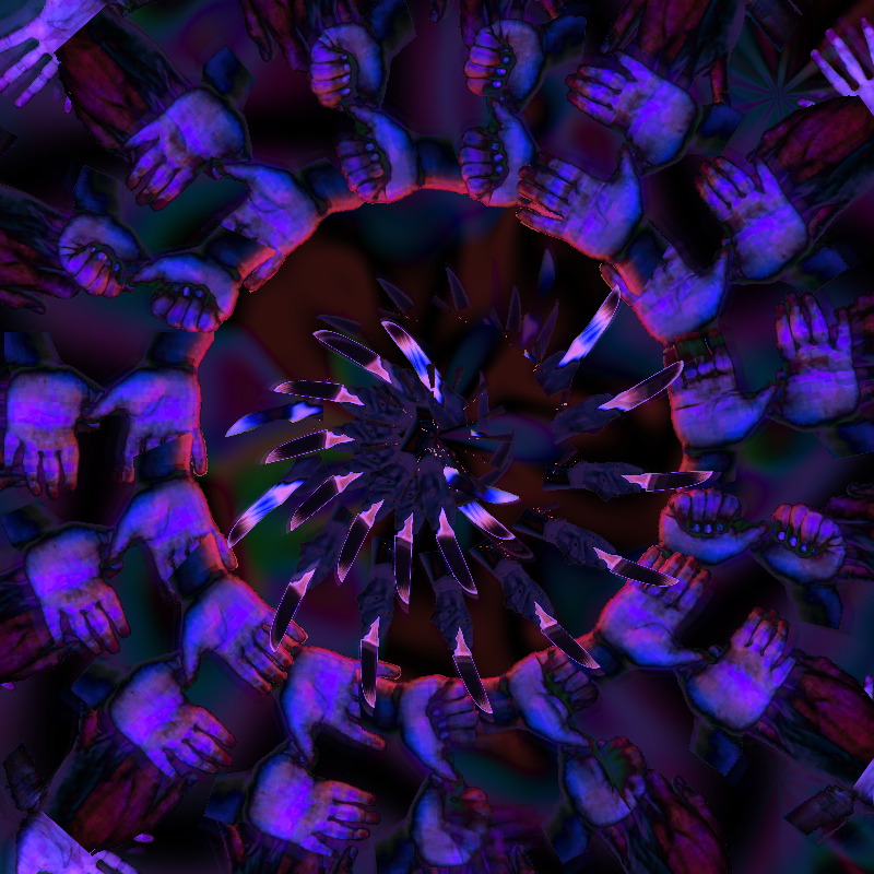 Nightmare hands #1 static token preview
