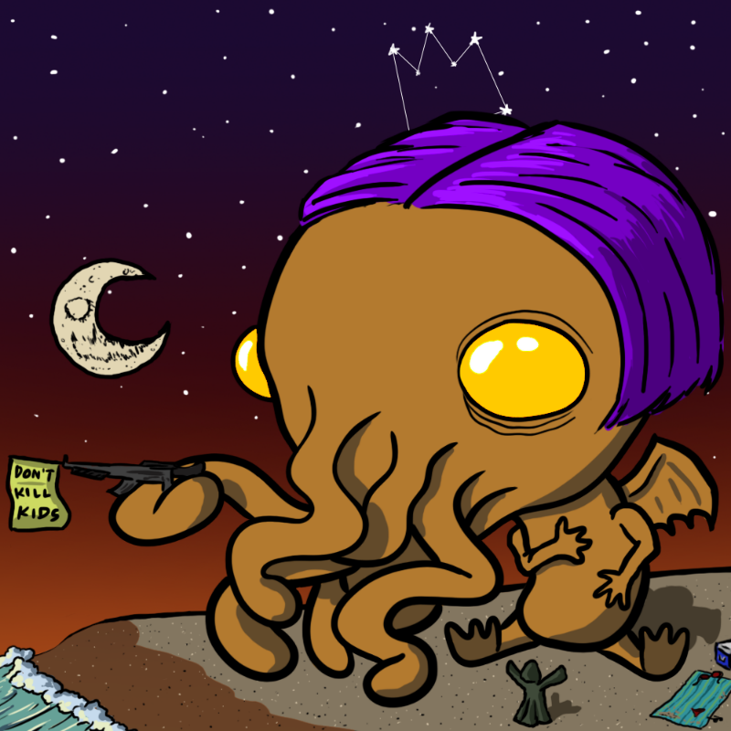 Chibi-thulhu #6 static token preview