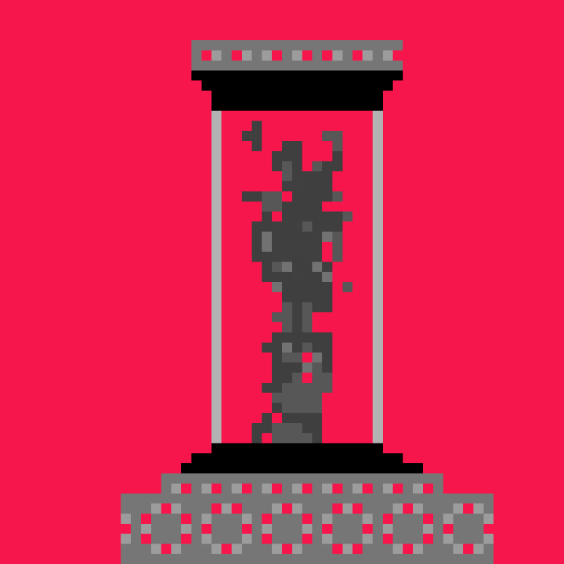 aLIEN IN THE MUSEUM #9 static token preview