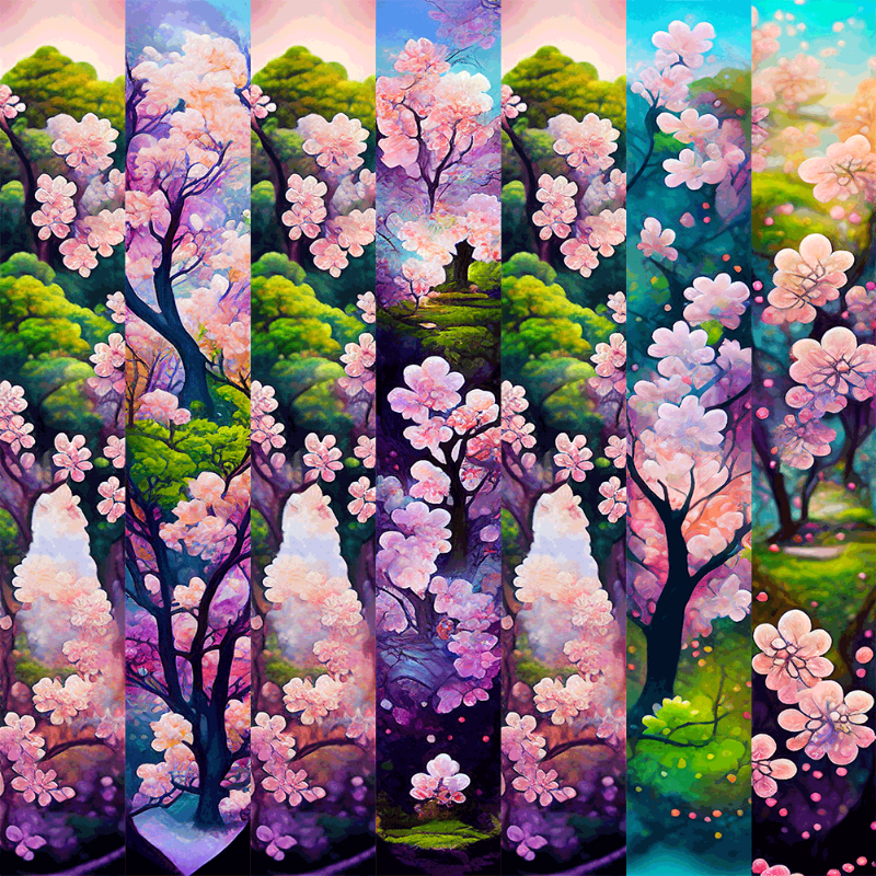 AI Japanese Spring #7 static token preview