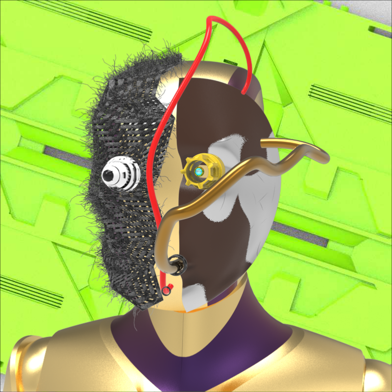 FXHASH AVATAR THEME #5 static token preview