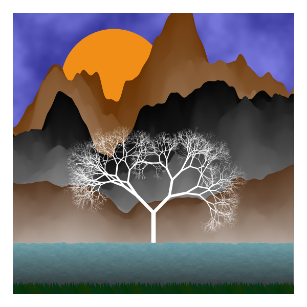 Landscape #6 static token preview
