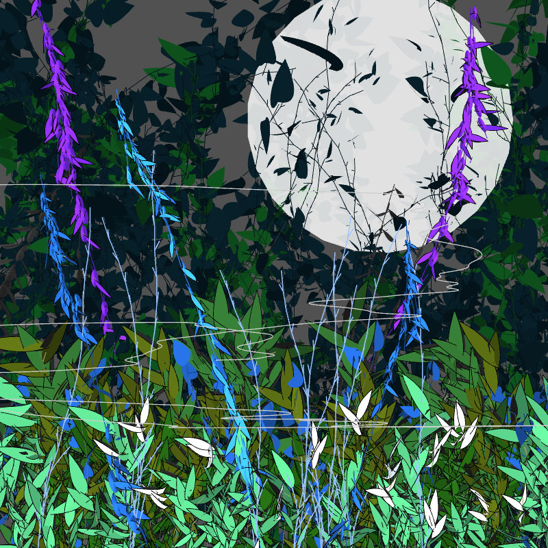 Flowers to the moon #15 static token preview