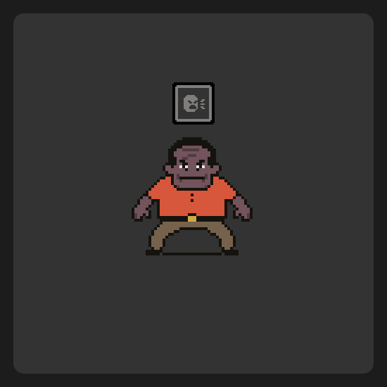 Tiny Boomer #10 static token preview
