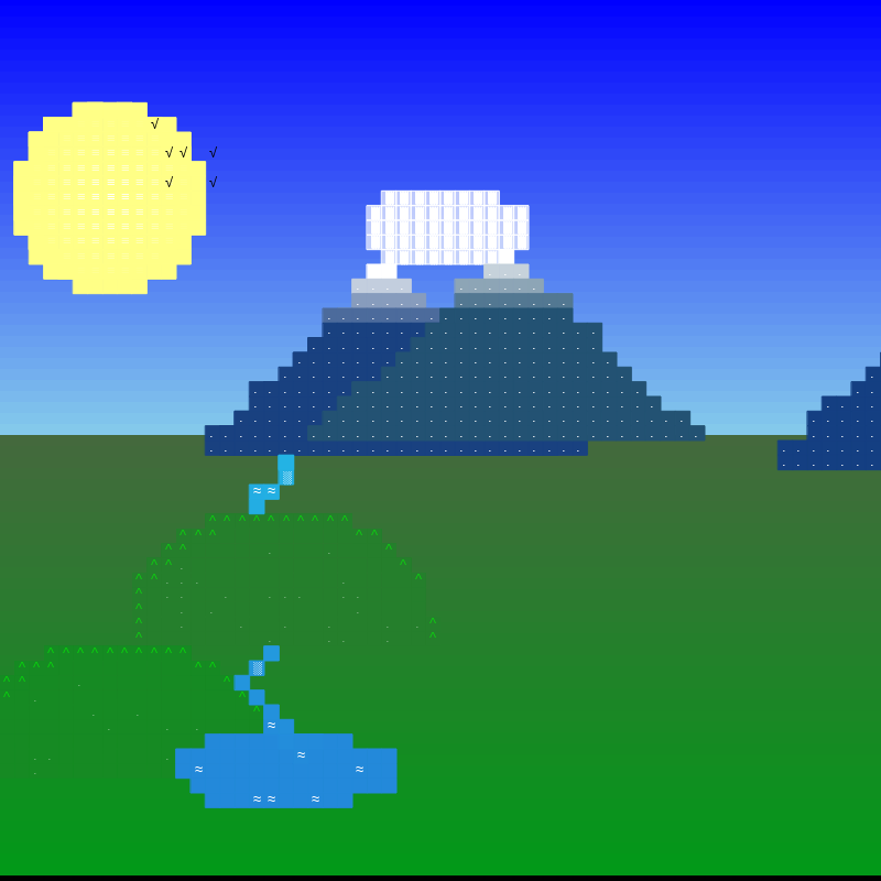 Ascii Timescapes #1 static token preview