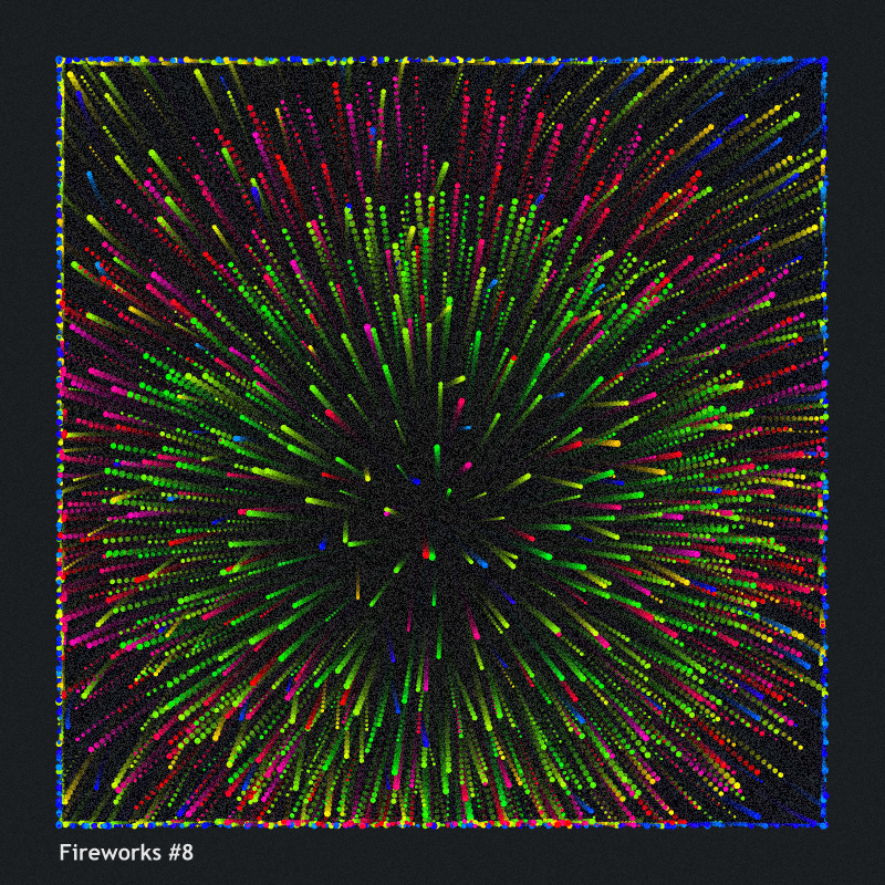 Fireworks #8 static token preview