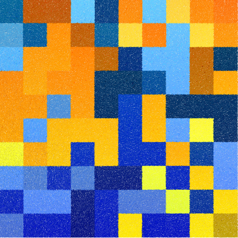 Hydrangea & Patchwork #15 static token preview