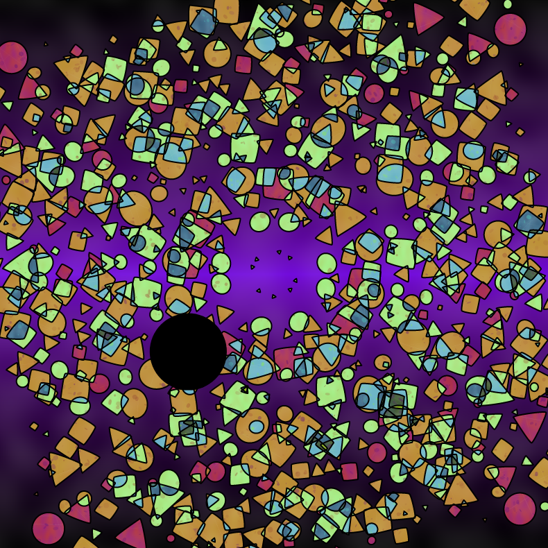Broken Kaleidoscope #22 static token preview