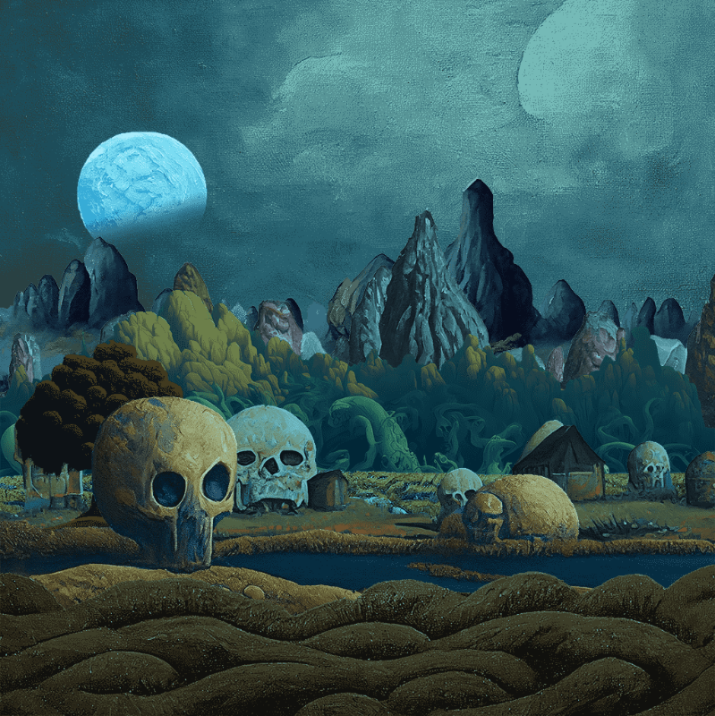 Skull Village #9 static token preview