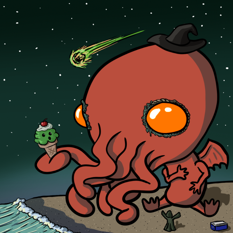 Chibi-thulhu #22 static token preview