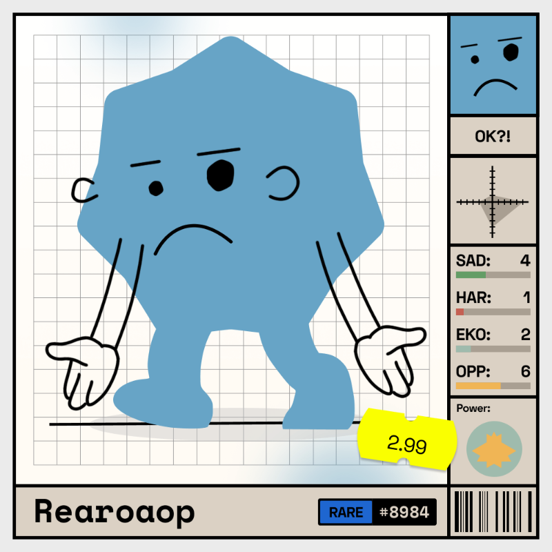 Shapely Crew #18 static token preview