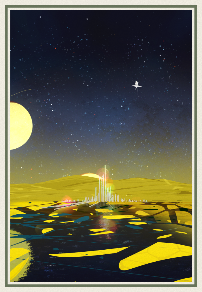 Visa to the stars #28 static token preview