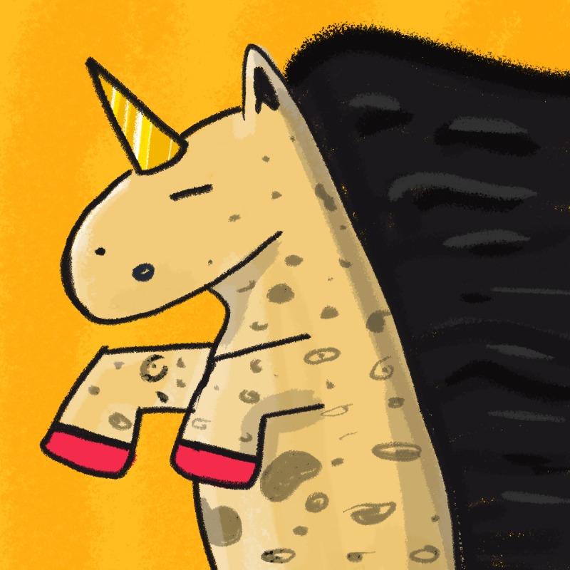 Peculiar unicornos #480 static token preview